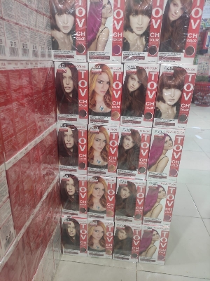 Picture of Tovch Intensive Hair Color Creame Conditioner Shine Colorful Cream 80ml*2(7.45)