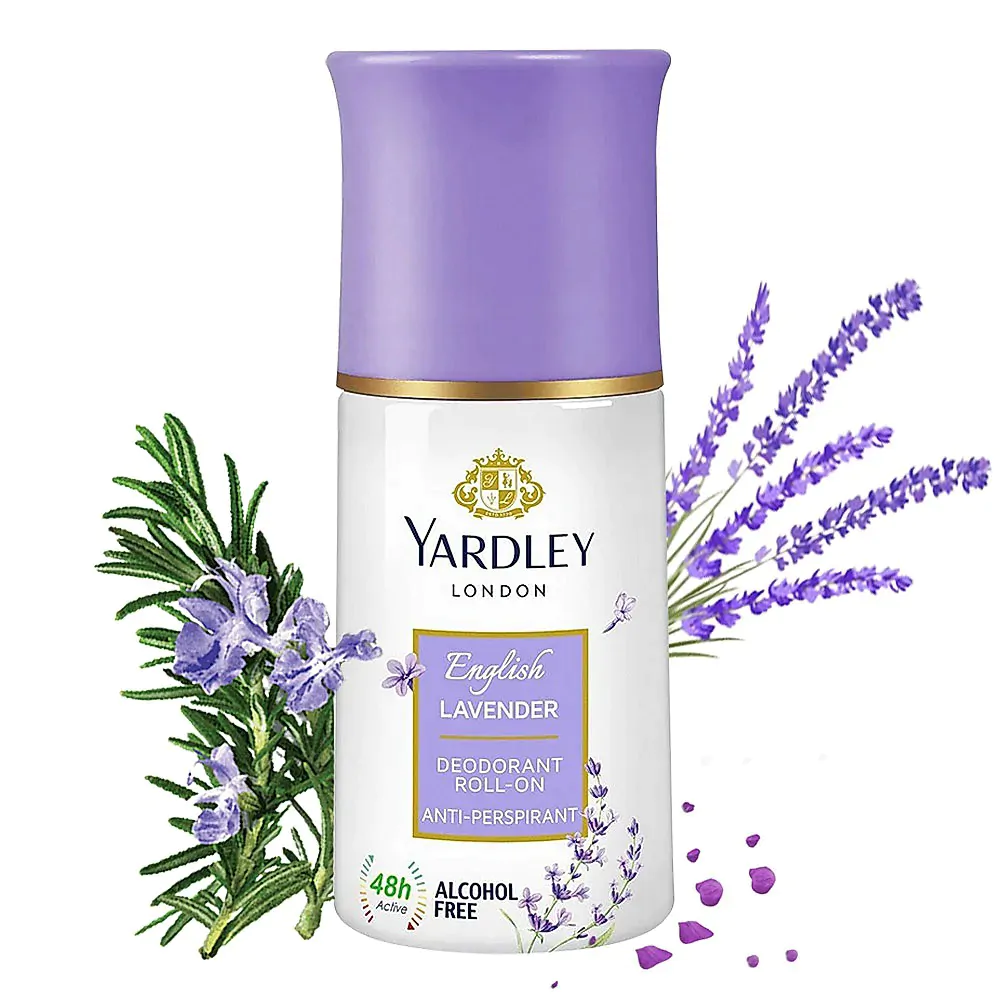 Picture of Yardley London English Anti-Perspirant Roll On For Women(Pink)