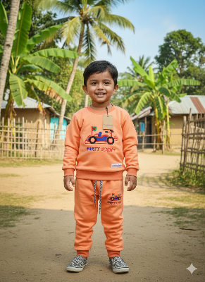 Picture of Stylish Kids Winter Tracksuits Fashionable and Comfortable Sweatshirt and Pant .
