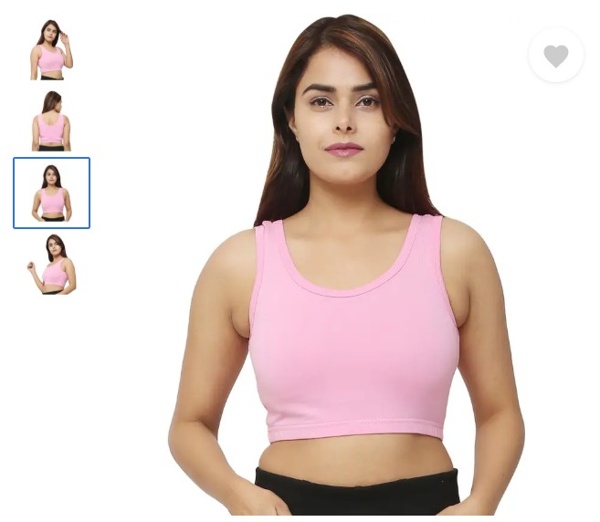 Picture of School/ College Girls Short Semis Padded Bra - 1pcs