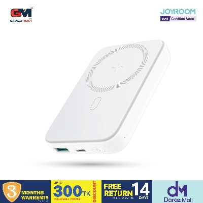 Picture of Joyroom 20W Mini Magnetic Wireless Power bank 10000mAh - White - White