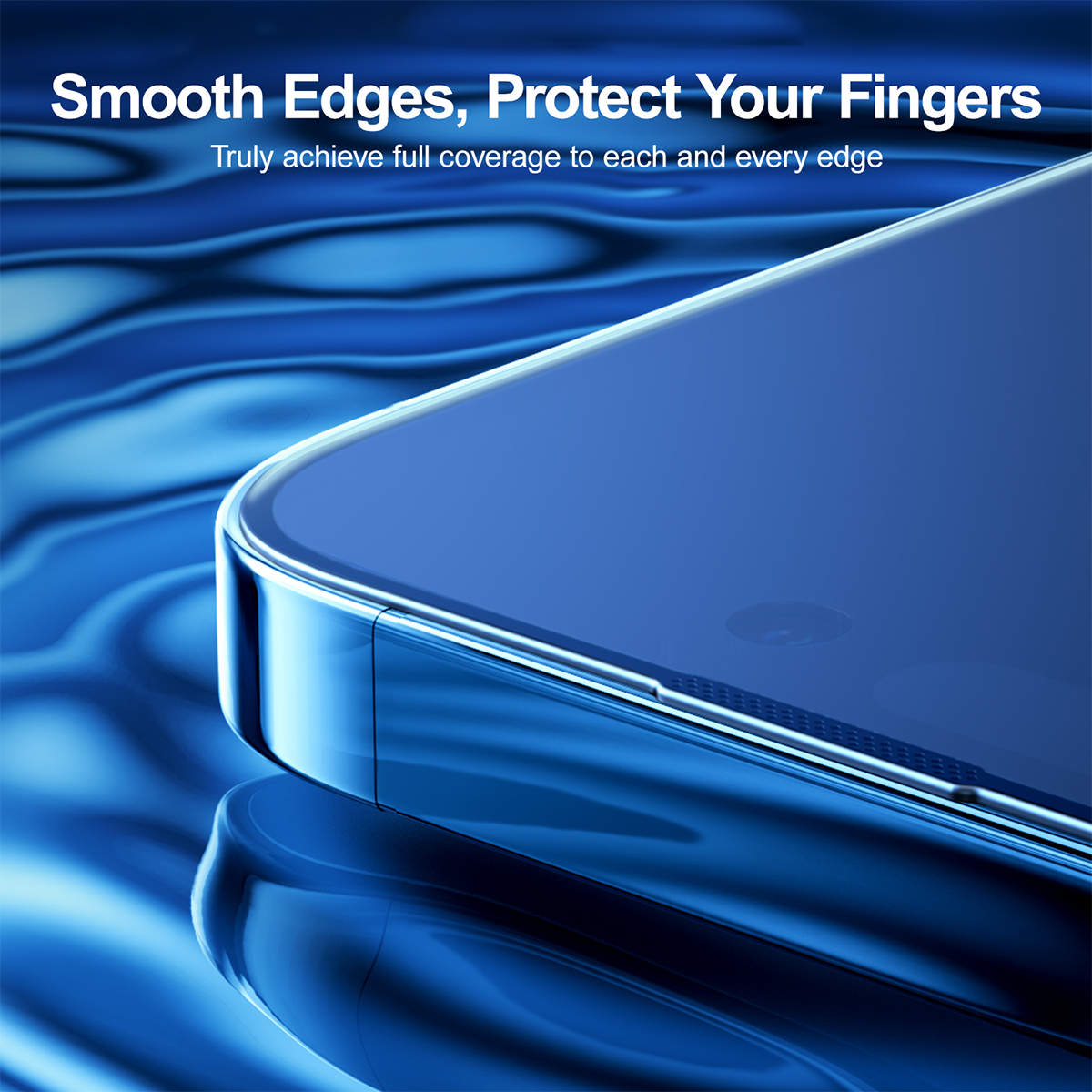 Picture of JOYROOM JR-P01 Black Edge Privacy Screen Protector for iPhone 14 / 14 Plus / 14 Pro / 14 Pro Max