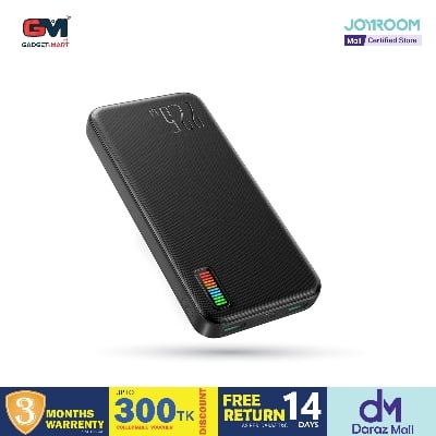 Picture of Joyroom JR-QP194 Dazzling Series 22.5W High Speed Charging 10000mAh Power Bank - Black - Black