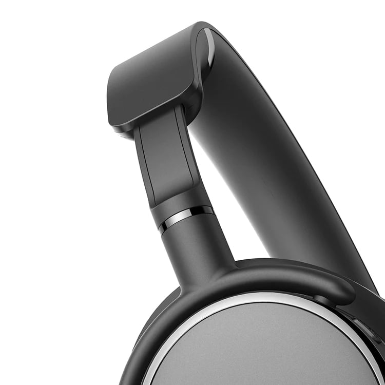 Picture of Joyroom JR-OH1 Long Battery Life Bluetooth Headset with Noise Cancelling Microphone - Black - Black