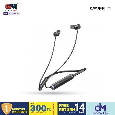 Picture of Wavefun Flex 3 Wireless Bluetooth Nackband Earphone - Black