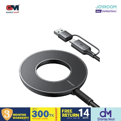 Picture of New Joyroom JR-WQM03 Magnetic Wireless Charger-Black - Black