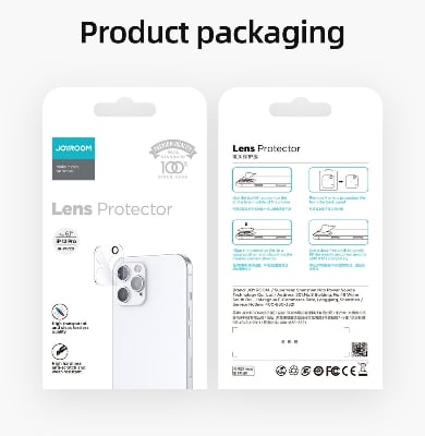 Picture of Joyroom JR-PF861 Mirror Series Lens Protector Gemstone version-iPhone 13 Pro and 13 Pro Max - Apple iPhone 13 Pro Max