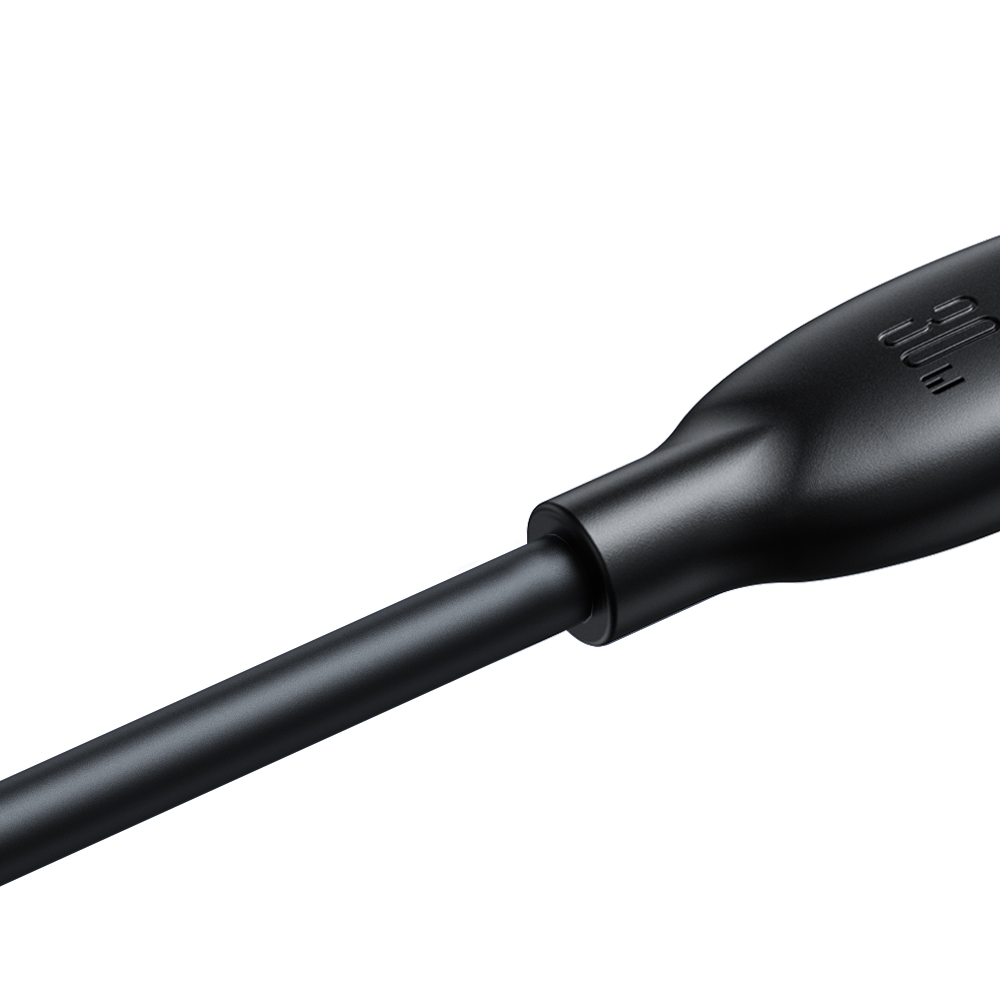 Picture of Joyroom S-A30 Star-Ring Series 3A Fast Charging Data Cable (USB-A to Lightning) For iPhone - 1m-Black - Black