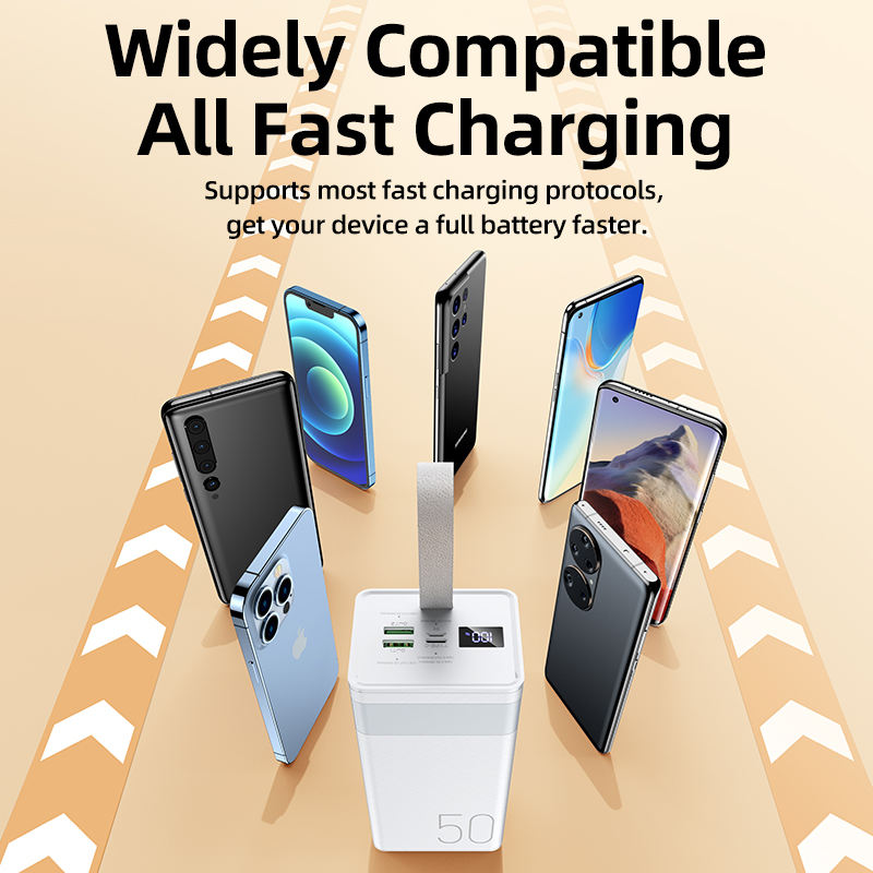 Picture of Remax RPP-321 50000mAh Chinen Series Fast Charging PowerBank - Black