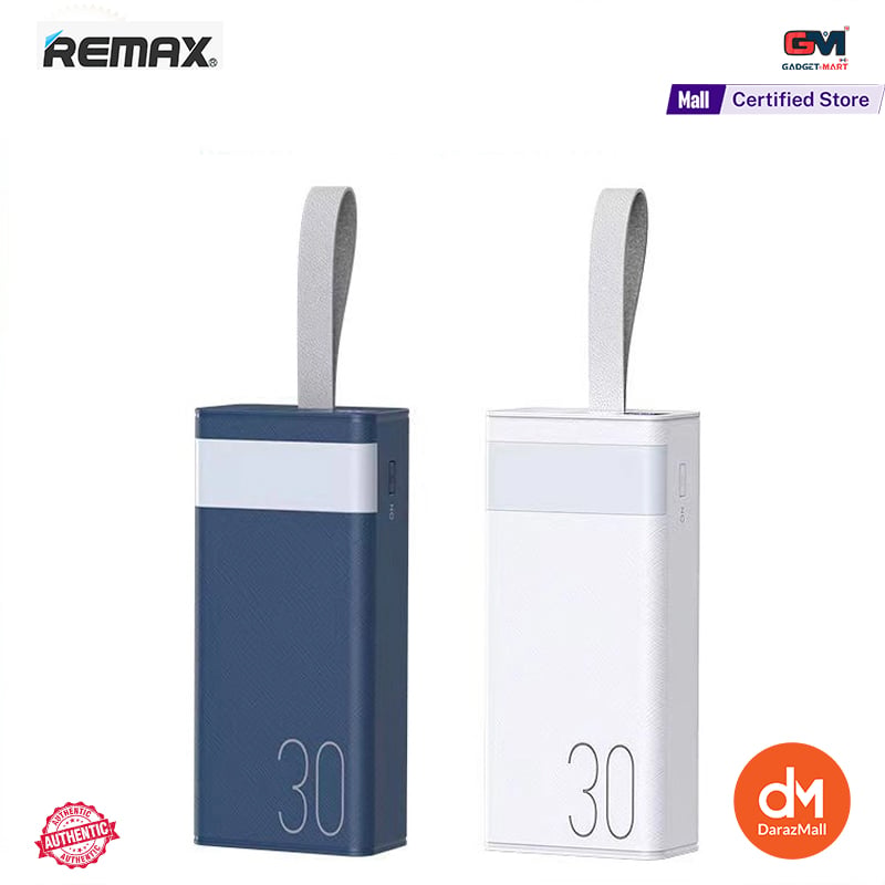 Picture of Remax RPP- 320 30000 mAh 20W+22.5W Super Fast Charging Powerbank  With Camping LED Light - Black