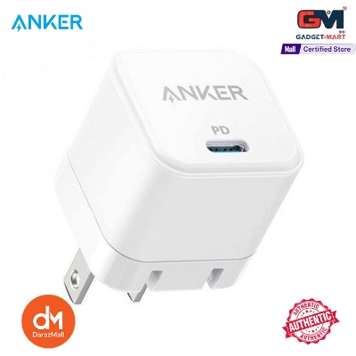 Picture of Anker Powerport III 20W Cube USB-C Charger PD Adapter - White