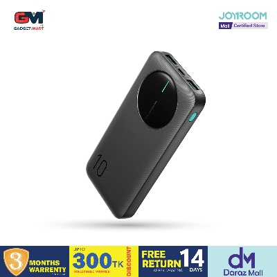 Picture of JOYROOM JR-PBF12 LED Monitor 2.4A 10000mAh Power Bank - Black - Black