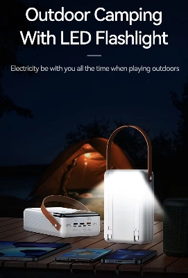 Picture of REMAX RPP-566 LESU II Series 20W+22.5W Cabled FAST CHARGING 80000mAh Power Bank - Black