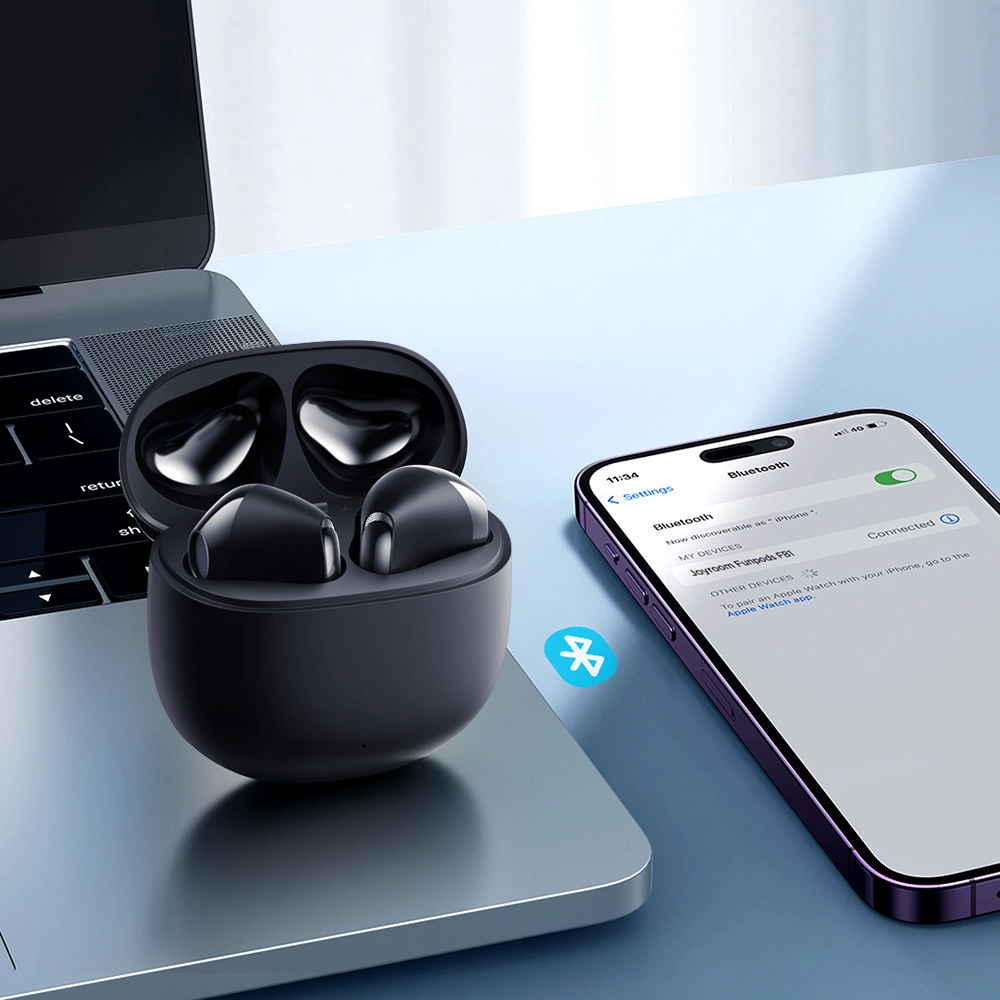 Picture of Joyroom JR-FB1 Funpods Series Bluetooth 5.3 wireless TWS headphones - black - Black