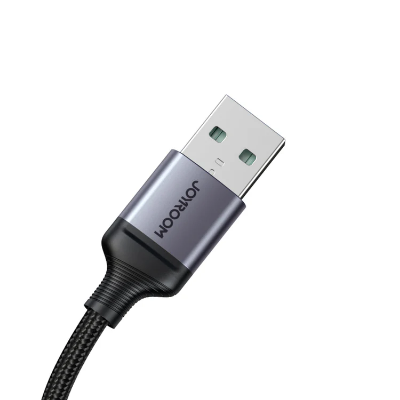 Picture of Joyroom S-A21 Speedy Series 100W 3-in-1 Fast Charging Cable (USB-A to Lightning+Type-C+Micro) 1.2m-Black
