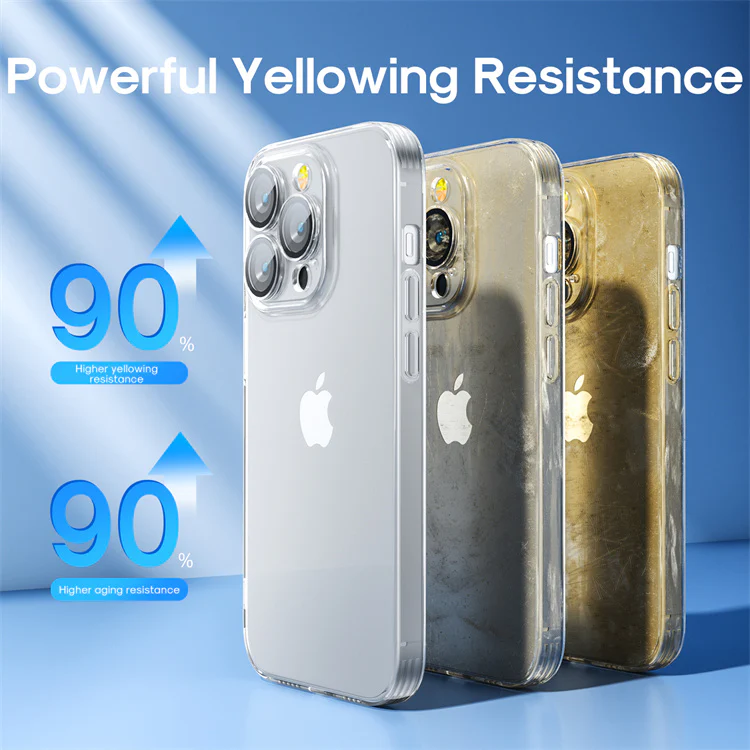 Picture of Joyroom JR-16FG5 Magnetic Protective Phone Case for Apple iPhone 16 - Matte Transparent - For iPhone 16