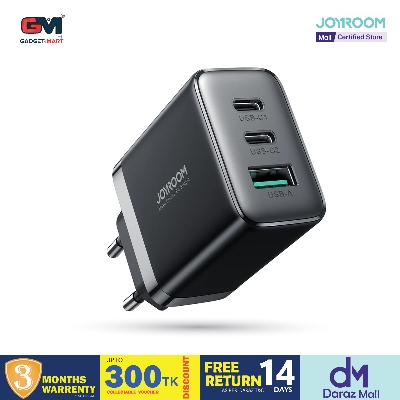 Picture of Joyroom JR-TCF10 32W 2C1A Fast Charger  (EU) -Black - Black