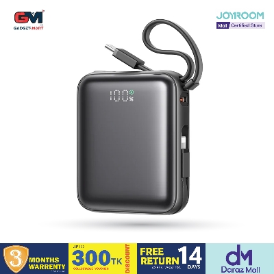 Picture of JOYROOM JR-PBF27 22.5W Mini 10000mAh Power Bank - Black
