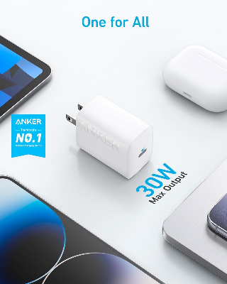 Picture of Anker 312 30W Super Fast Charging Safe Charger – B2640 - White