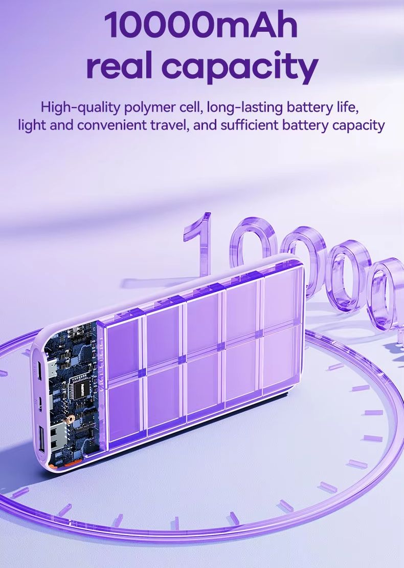 Picture of Remax RPP-23 Lango II Series 2.4A Fast Charging 10000mAh Power Bank - Black