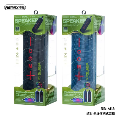 Picture of REMAX Glamorous Series RB-M13 Portable Wireless Speaker Outdoor Mini Speaker - Black