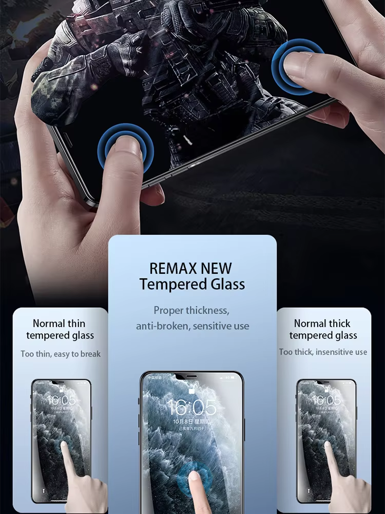 Picture of REMAX GL-27 Privacy Tempered Glass Screen Protector for iPhone 16 Pro Max - iPhone 16 Pro max