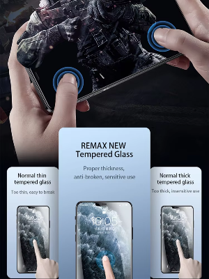 Picture of REMAX GL-27 Privacy Tempered Glass Screen Protector for iPhone 16 Pro Max - iPhone 16 Pro max