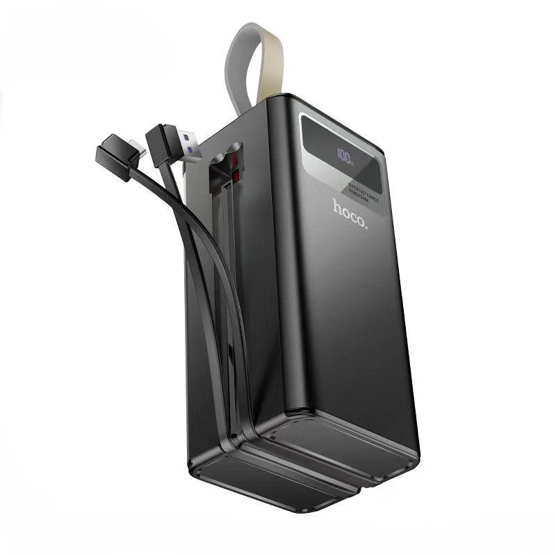 Picture of Hoco MMJ12 22.5W Fully Compatible 50000mAh Power Bank- Black - Black
