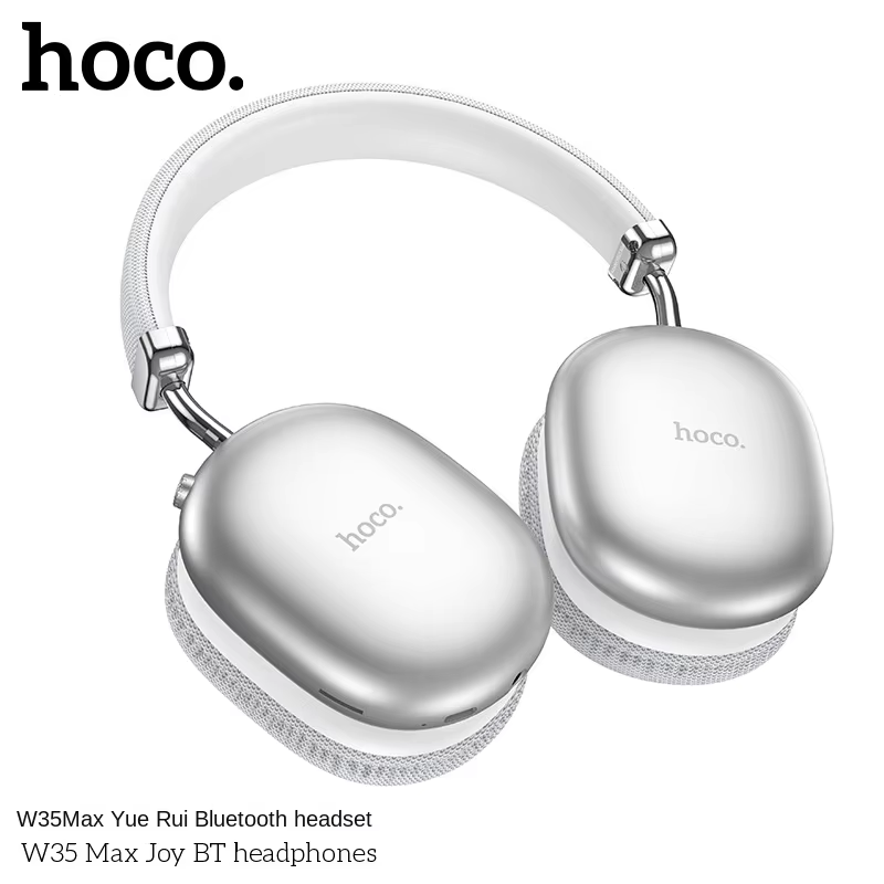 Picture of Hoco W35 Max ANC BT 5.3 JL Comfortable Wireless for Headphones IPX5 Waterproof Long Battery Life LED Indicator - Deep Gray