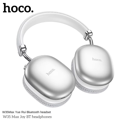 Picture of Hoco W35 Max ANC BT 5.3 JL Comfortable Wireless for Headphones IPX5 Waterproof Long Battery Life LED Indicator - Deep Gray
