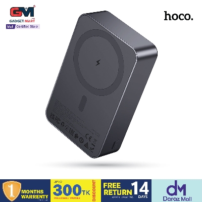 Picture of Hoco J160B PD20W Wireless Magnetic 20000mAh Big Capacity Power Bank - Black