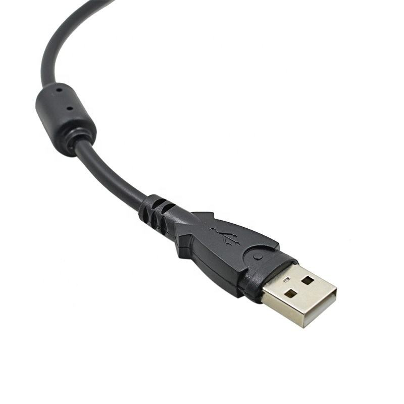 Picture of Professional 5HV2 3D Usb to Audio Headset Microphone 3.5mm Antimagnetic External USB 7.1 Audio Sound Card Adapter For Laptop & PC - Black