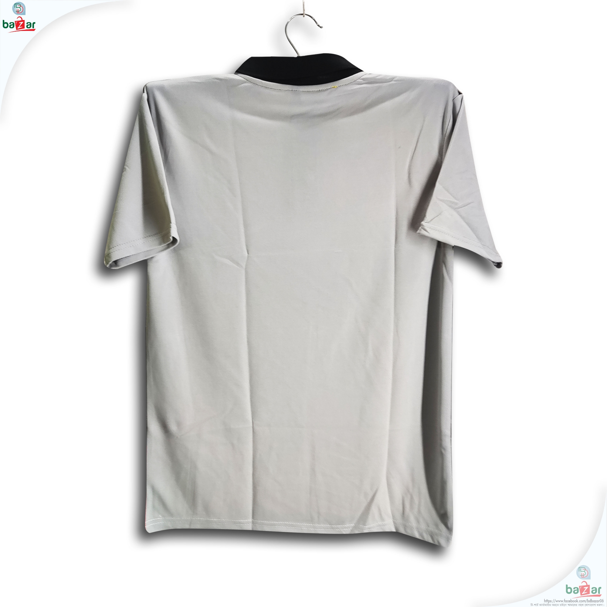 Picture of Stylish And Comfortable Short Sleeve Collar Jersey - Jersey 2026/27 - Black