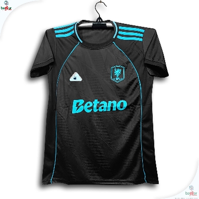 Picture of Aston Villa Thai Premium Football Jersey For Man - Half Sleeve Club T Shirt - Aston Villa Jersey 2026 - Black