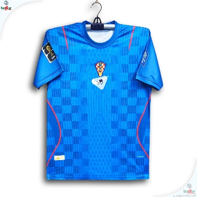 Picture of Croatia World Cup Jersey 2026 Thai Premium Football Jersey For Men - Half Sleeve t shirt - Croatia Jersey 2026