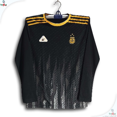 Picture of Argentina World Cup Jersey - Full Sleeve Football Jersey For Men - Long Sleeve t shirt - Argentina Jersey 2026