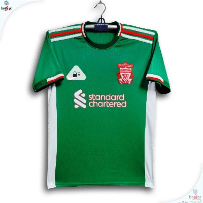 Picture of Liverpool Short Sleeve Thai Premium Football Jersey For Man - Half Sleeve Club Jersey - Liverpool Jersey 2026/27 - Green