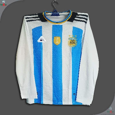 Picture of Argentina World Cup Full Sleeve Football For Man - Long Sleeve t shirt - Argentina Jersey 2026 - White