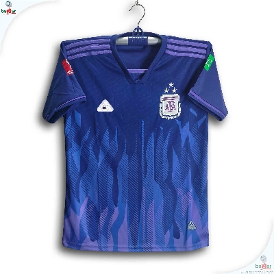 Picture of Argentina World Cup Jersey Thai Premium Football Jersey for Men - Half Sleeve t shirt - Argentina Jersey 2026