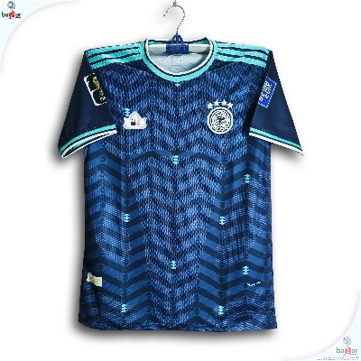 Picture of Germany World Cup Jersey 2026 Thai Premium Football Jersey For Men - Half Sleeve World Cup t shirt - Germany Jersey 2026 - Blue