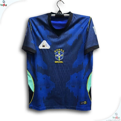 Picture of Brazil World Cup Jersey 2026 Thai Premium Football Jersey For Men - Half Sleeve t shirt - Brazil Jersey 2026