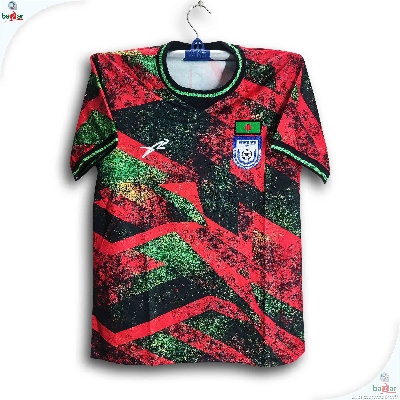 Picture of Bangladesh Fan Thai Premium Football Jersey For Men - Half Sleeve bd Fan t shirt - Bangladesh Fan Jersey 2026 - Green