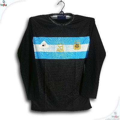 Picture of Argentina Full Sleeve Football Jersey For Men - Long Sleeve t shirt - Argentina Jersey 2026/27