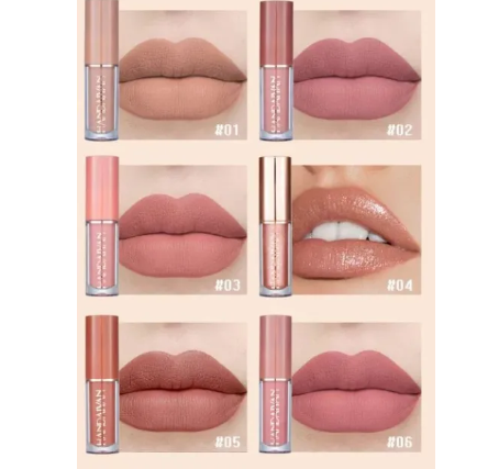 Picture of Handaiyan 12 Color Matte Liquid Lipstick Set Long-Lasting Smudge Proof 