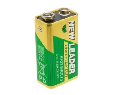 Picture of 9V Battery New 1ps (Multicolor)