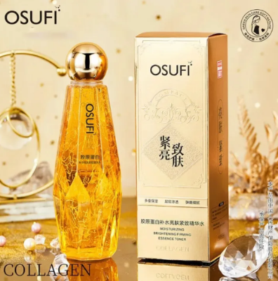 Picture of OSUFI Collagen Face Serum Anti Aging Smoothing Lines Facial Care Essence Moisturizing Brighten Serum -300ml 