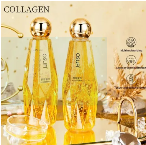 Picture of OSUFI Collagen Face Serum Anti Aging Smoothing Lines Facial Care Essence Moisturizing Brighten Serum -300ml 