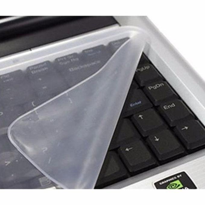 Picture of Laptop Keyboard Protector 15.6 / Laptop Keyboard protector silicon Film Transparent (White)