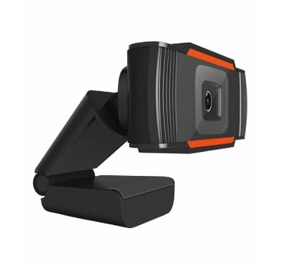 Picture of Full HD Webcam 1080P USB Camera Rotatable Video Recording Web Camera With Microphone For PC Computer (Black)