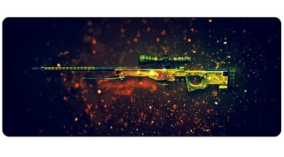 Picture of Office Mouse Pad - Multicolor- Gaming Big Size mouse pad (700X300) bloody - Mouse Pad Any color (Any color)